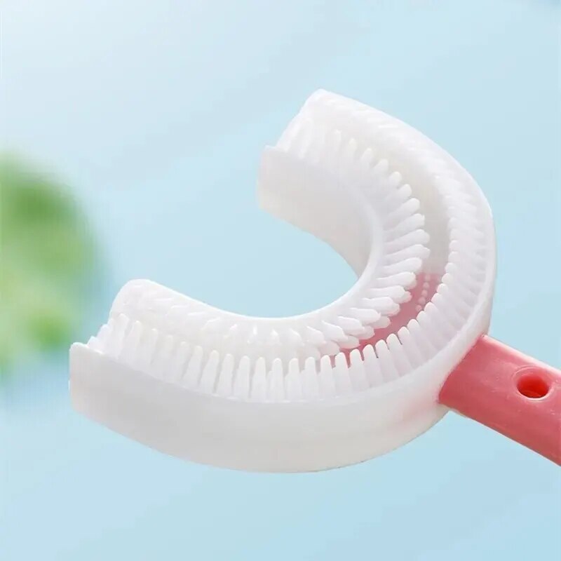 Brosse à dents en forme de U pour enfants